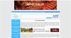 Desktop Screenshot of ministeri.it